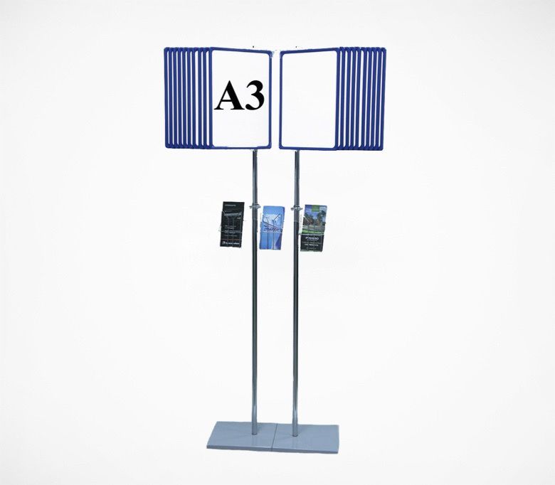 картинка  Демонстрационная система формата А3 с утяжеленным основанием ДС - 3 от супермаркета Рекламы+